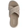 Moterų šlepetės Skechers GO WALK FLEX SANDAL IMPRESSED 141420 DKTP