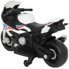 Motociklas elektrinis BMW S1000RR balta versija – mažiesiems greičio entuziastams ir žaidimų nuotykiams.