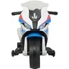 Motociklas elektrinis BMW S1000RR balta versija – mažiesiems greičio entuziastams ir žaidimų nuotykiams.