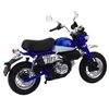 Lean Toys RETRO MOTORCYCLE CLASSIC METAL Mėlynas 1:12
