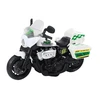 Lean Toys Policijos motociklas 1:10 su šviesomis ir garsais