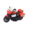 Lean Toys Policijos motociklas 1:10 su šviesomis ir garsais