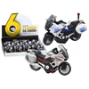 Lean Toys Policijos ir Sportinis Frikcinis Motociklas, 1:10