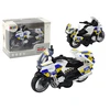 Lean Toys Policijos Motociklas su Trinties Pavarą