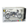 Lean Toys METALINIS SPORTINIS MOTOCIKLAS – Baltas 1:12