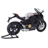 Lean Toys SPORTINIS MOTOCIKLAS IŠ METALO – Juodas V4 1:12
