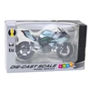Lean Toys Metalinis sportinio motociklo modelis 1:12