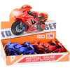 Lean Toys Sportinis motociklas su trinties pavara, šviesomis ir garsu
