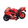 Lean Toys Sportinis motociklas su trinties pavara, šviesomis ir garsu