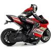 Lean Cars Nuotoliniu būdu valdomas sportinis motociklas 2.4G, raudonas