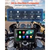 VEVOR 7 colių belaidė motociklų CarPlay sistema