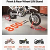 VEVOR Motociklų priekio ir galinio stovo kėliklis