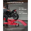 VEVOR Hidraulinis motociklų keltuvas 450 kg iki 787 mm