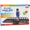 Lean Toys Muzikinis kilimėlis su pianinu ir instrumentais, 60x30 cm