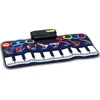 Lean Toys Muzikinis kilimėlis su pianinu ir instrumentais, 60x30 cm