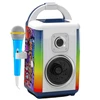 Lean Toys Garsiakalbio rinkinys su mikrofonu ir LED