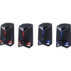 Speakers Defender Rocket 2.0 6w LED USB, juodas