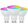 „Nanoleaf Essentials Matter“ išmanioji „Wi-Fi“ lemputė, 3 vnt. | GU10 | RGBCW