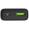 NATEC RIBERA GAN SLIM MAINS CHARGER 1× USB-A + 1× USB-C 20W Juodas