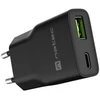 NATEC NUC-2377 mobile device charger Universal Juodas AC Fast charging Indoor