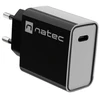 NATEC USB įkroviklis Ribera USB-C 20W Power Delivery juodas