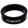 Neco 1 1/8'' 2mm Juodas Vairo Kolonėlės Tarpiklis