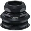 NECO 1 1/8'' h128 juodas pusiau integruotas vairalazdės/vairo kolonėlės komplektas