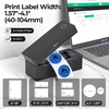Nelko termo spausdintuvas etiketėms, Bluetooth, USB, 150 mm/s, 203 DPI, 4x6 colių, PL70E-BT