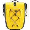 Neperšlampamas dviračio krepšys Rockbros 30140022005, 25-32 l – geltonas