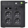 NEPERTRAUKIAMO MAITINIMO ŠALTINIS Žalias CELL UPS POWERPROOF 700W/1000VA SU GRYNA SINUSOIDE