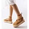 Nėriniuotos espadrilės Partenia