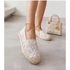 Nėriniuotos espadrilės Solea