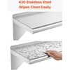 Nerūdijančio plieno lentyna VEVOR JC-WS-1224-418, 305 x 610 mm