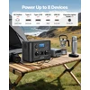 VEVOR Nešiojama saulės stotelė 1800W, 1008Wh
