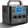 VEVOR Nešiojama saulės stotelė 1800W, 1008Wh