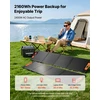VEVOR Nešiojama saulės jėgainė 2400W su 2160Wh baterija