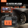 VEVOR 12V 10.6 CFM dviejų cilindrų oro kompresorius