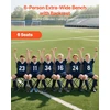 VEVOR Sulankstoma futbolo kėdutė su kišenėmis