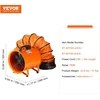 VEVOR 52 cm nešiojamas ištraukimo ventiliatorius 5 m