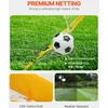 VEVOR 12x6 pėdų nešiojamas futbolo vartas vaikams