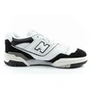 New Balance 550 jaunimo sportiniai bateliai odiniai madingi juodi balti