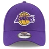 New Era 9FORTY Jaunimo LA Los Andželo Lakers The League Violetinė Kepurė - 11405635