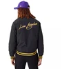 New Era NBA Los Angeles Lakers Script Bomber Jacket - 60332205
