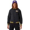New Era NBA Los Angeles Lakers Script Bomber Jacket - 60332205