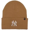 Kepurė 47 Brand New York Yankees smėlio spalvos kepuraitė B-HYMKR17ACE-KHB