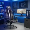 NEXON pasukama žaidimų kėdė juoda/balta