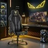 NEXON Pasukama Žaidimų Kėdė Juoda/Geltona
