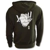 Nike Air Jordan Zion Dri-FIT aukštos kokybės flisinis džemperis su gobtuvu Juoda/Balta - DH0598-010