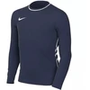 Nike Dri-Fit Park 26 apvalios apykaklės marškinėliai tamsiai mėlyni vaikams HM7170 410