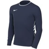 Nike Dri-Fit Park 26 apvalios apykaklės marškinėliai tamsiai mėlyni vaikams HM7170 410